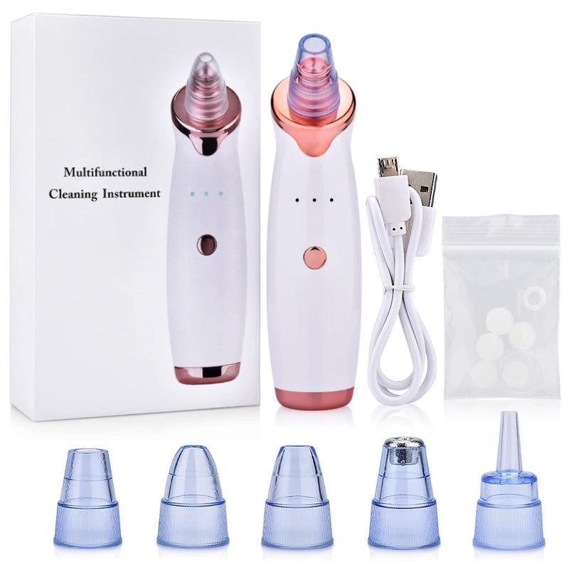 Removedor de Cravos a Vácuo Recarregável – SkinClear Pro