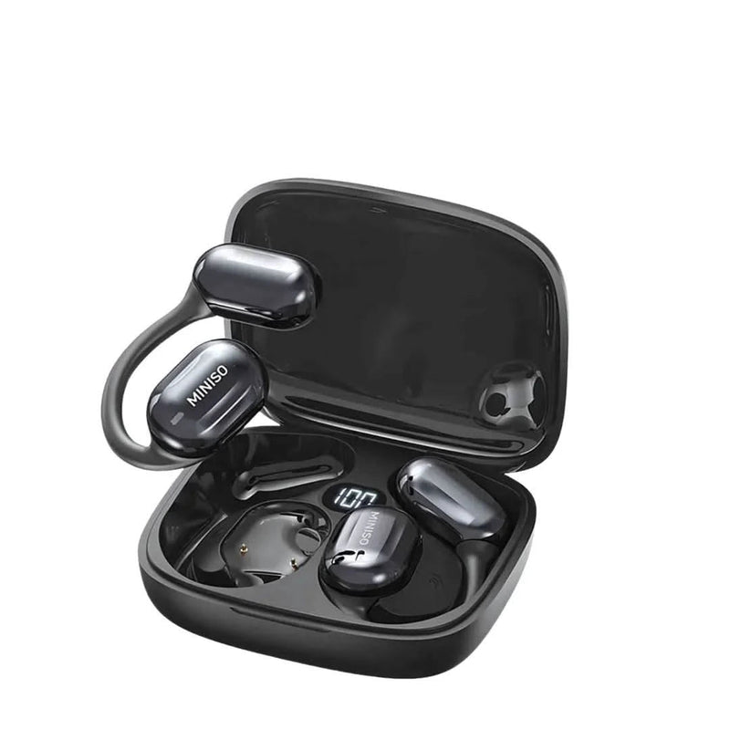 MinisoVoice™ – Fone Tradutor Bluetooth MS162 (Tradução em Tempo Real com Áudio Premium)