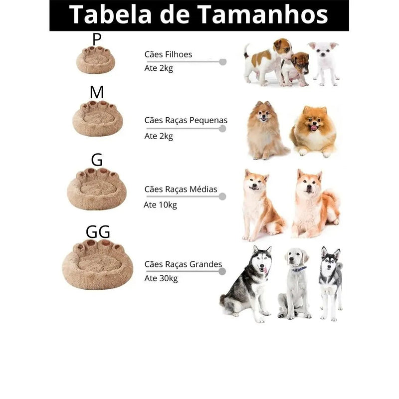 Cama Patinha Macia para Pets - Aconchego e Estilo