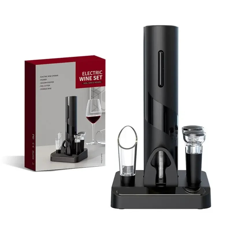 Abridor Elétrico de Vinho com Cortador de Lacre –  ViniOpener