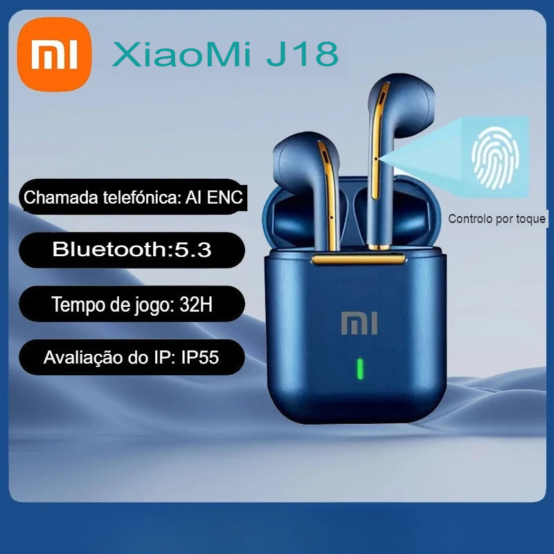 Fone De Ouvido Sem Fio Xiaomi J18 Cancelamento De Ruído