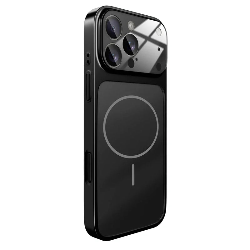 Capinha I Glass MagSafe case exclusive 2026  (13 ao 17 Pro Max)