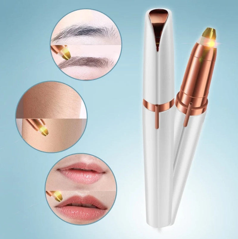 BrowPen™ – Caneta Depiladora de Alta Precisão com Toque Indolor e Elegância Portátil