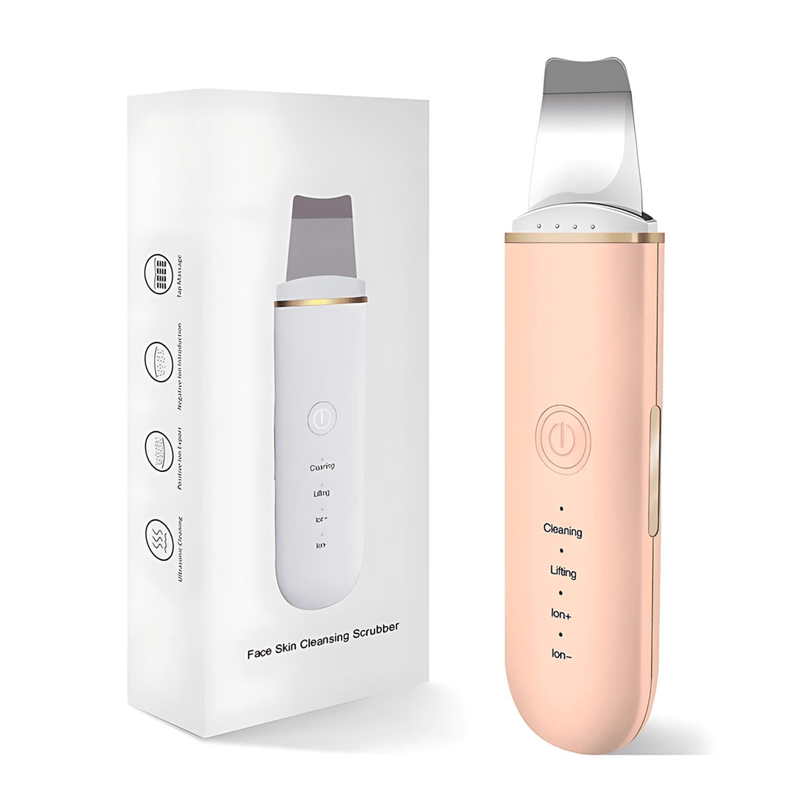 Esfoliador Ultrassônico de Pele - Removedor de Cravos e Limpador Facial com Cavitação