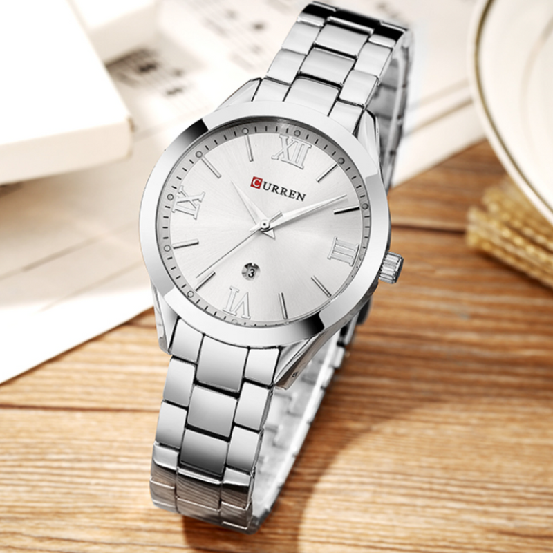 Relógio Feminino Elegante e Sofisticado – Curren Lux