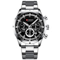 Relógio Masculino Esportivo Curren  Street Empire