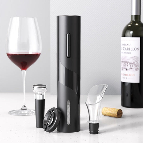 Abridor Elétrico de Vinho com Cortador de Lacre –  ViniOpener