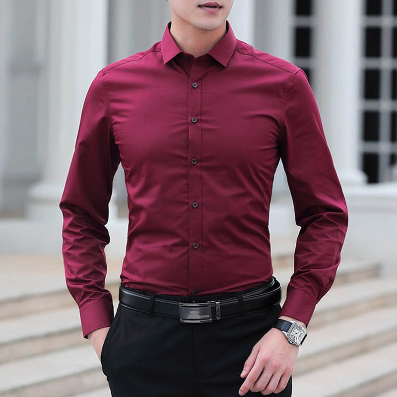 Camisa SilkIce™ – Elegância e Conforto com Toque de Seda Gelo