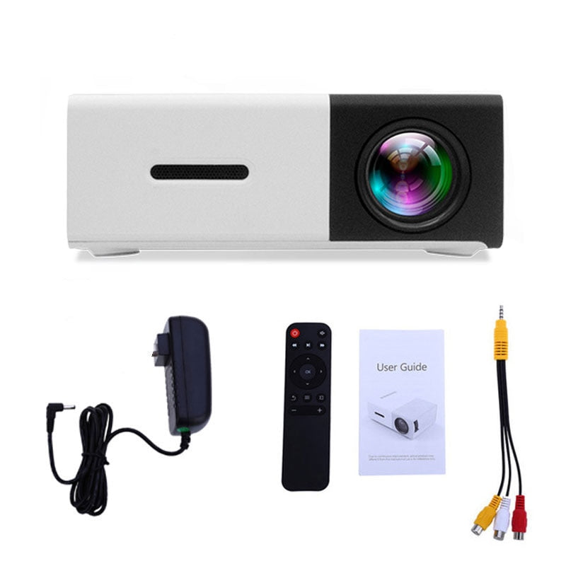 Mini Projetor Portátil Led Full HD