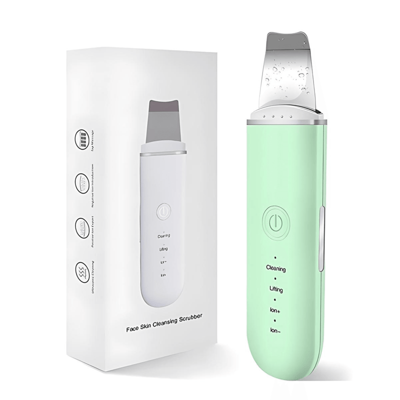 Esfoliador Ultrassônico de Pele - Removedor de Cravos e Limpador Facial com Cavitação