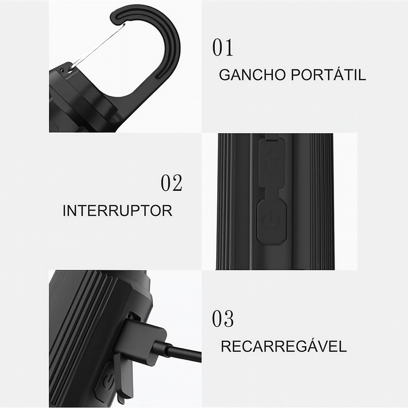 Lâmpada Solar Portátil ProLight 360