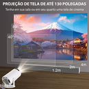 Projetor CineBox Pro™ 4K – Imersão Total em Qualquer Lugar
