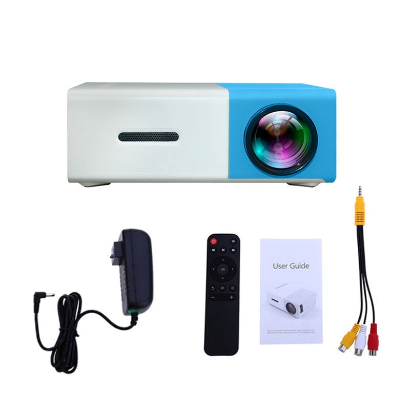 Mini Projetor Portátil Led Full HD